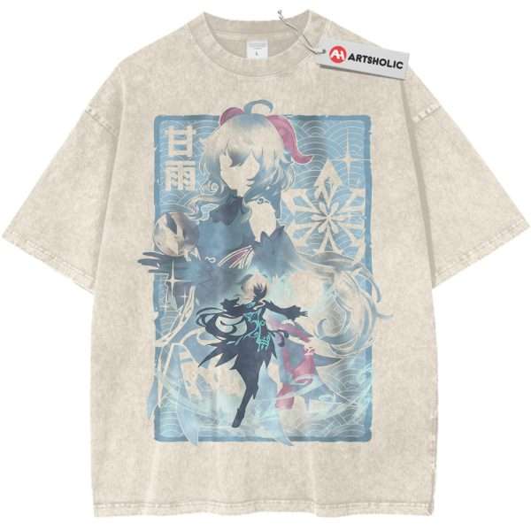 Ganyu Shirt, Genshin Impact Shirt, Game Shirt, Vintage T-Shirt