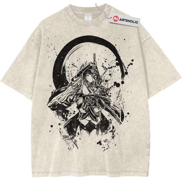 Raiden Shogun Shirt, Genshin Impact Shirt, Game Shirt, Vintage T-Shirt