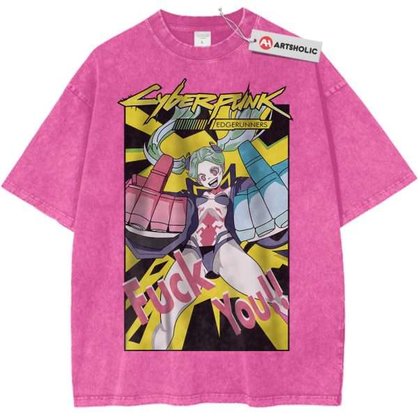 Rebecca Shirt, Cyberpunk: Edgerunners Shirt, Game Shirt, Vintage T-Shirt