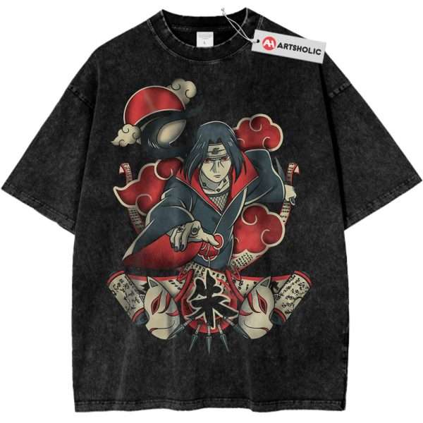 Itachi Uchiha Shirt, Naruto Shirt, Anime Shirt, Vintage T-Shirt