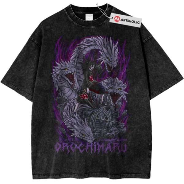 Orochimaru Shirt, Naruto Shirt, Anime Shirt, Vintage Tee