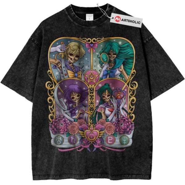 Skull Sailor Moon Shirt, Anime Shirt, Vintage T-Shirt