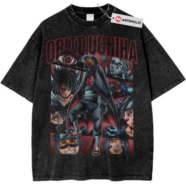 Obito Uchiha Shirt, Naruto Shirt, Anime Shirt, Vintage T-Shirt