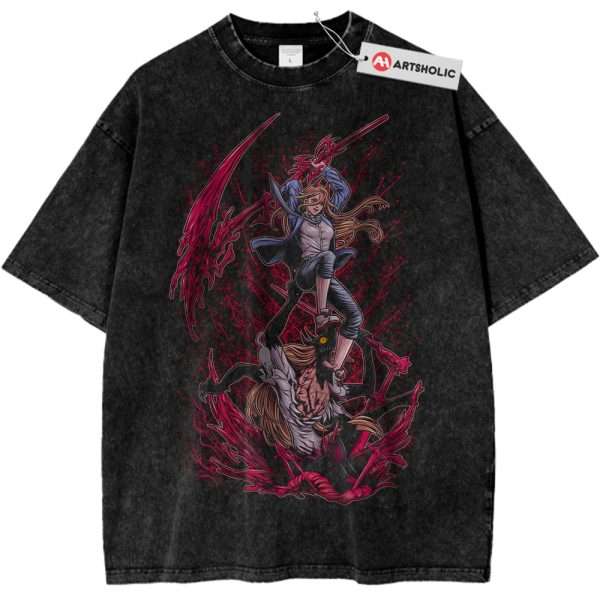 Power Shirt, Chainsaw Man Shirt, Anime Shirt, Vintage Tee