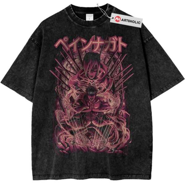 Pain - Nagato Uzumaki Shirt, Naruto Shirt, Anime Shirt, Vintage T-Shirt