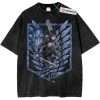 Mikasa Ackerman Shirt, Attack On Titan Shirt, AOT Shirt, Anime Shirt, Vintage T-Shirt