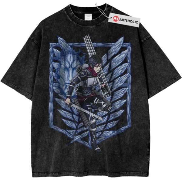 Mikasa Ackerman Shirt, Attack On Titan Shirt, AOT Shirt, Anime Shirt, Vintage T-Shirt