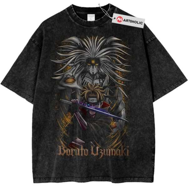 Momoshiki Shirt, Boruto Shirt, Naruto Shirt, Anime Shirt, Vintage T-Shirt