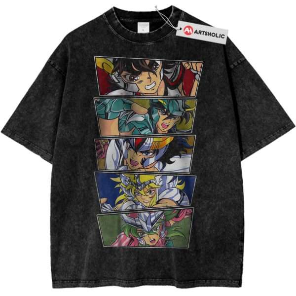 Saint Seiya Shirt, Anime Shirt, Vintage T-Shirt