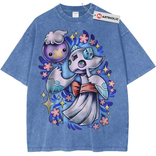 Drifloon and Froslass Shirt, Pokemon Shirt, PKM Shirt, Anime Shirt, Vintage T-Shirt