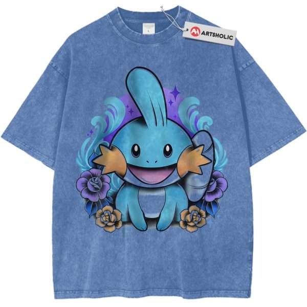 Mudkip Shirt, Pokemon Shirt, PKM Shirt, Anime Shirt, Vintage T-Shirt