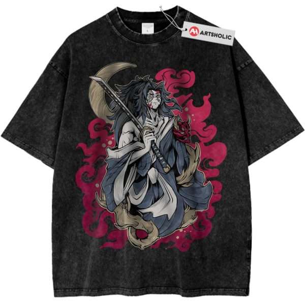 Kokushibo Shirt, Demon Slayer Shirt, Anime Shirt, Vintage Tee