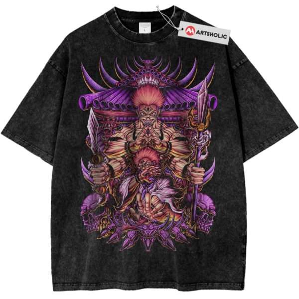Ryomen Sukuna Shirt, Jujutsu Kaisen Shirt, Anime Shirt, Vintage T-Shirt