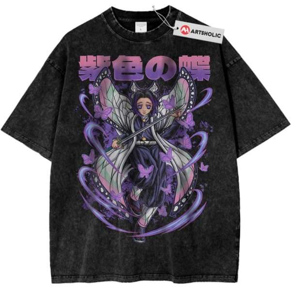 Shinobu Kocho Shirt, Demon Slayer Shirt, Anime Shirt, Vintage Tee