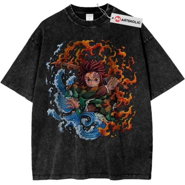 Tanjiro Kamado Shirt, Demon Slayer Shirt, Anime Shirt, Vintage T-Shirt