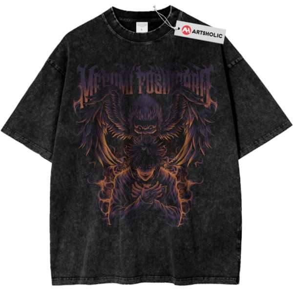 Megumi Fushiguro Shirt, Jujutsu Kaisen Shirt, Anime Shirt, Vintage T-Shirt