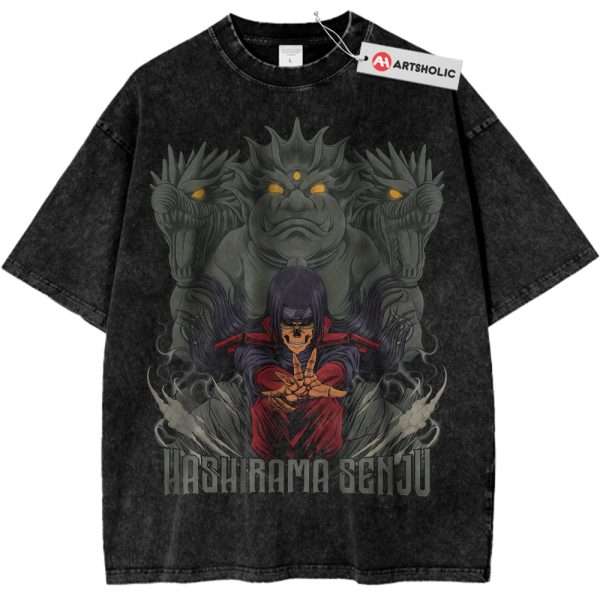 Skeleton Hashirama Senju Shirt, Naruto Shirt, Anime Shirt, Vintage Tee