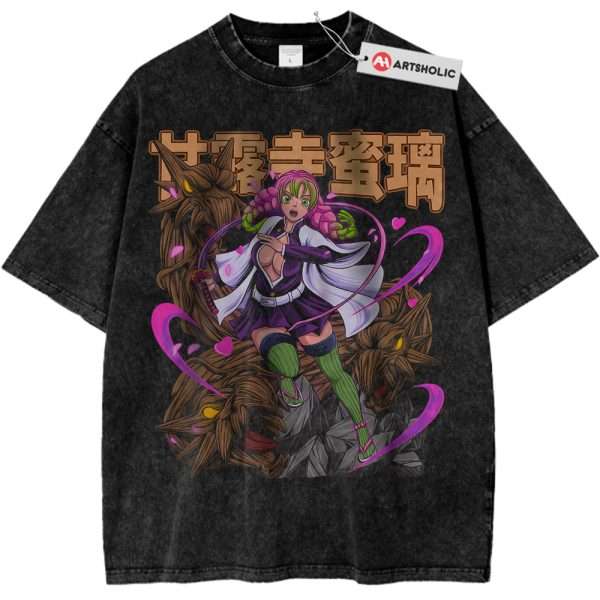 Mitsuri Kanroji Shirt, Demon Slayer Shirt, Anime Shirt, Vintage T-Shirt