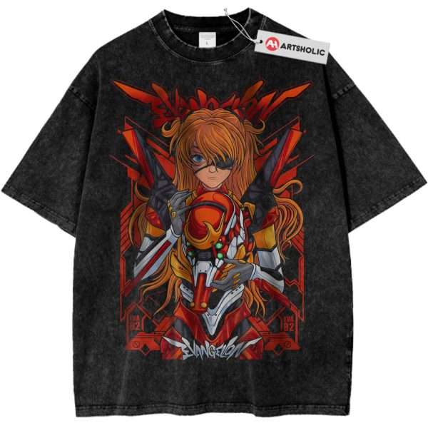 Asuka Langley Soryu Shirt, Neon Genesis Evangelion Shirt, Anime Shirt, Vintage Tee