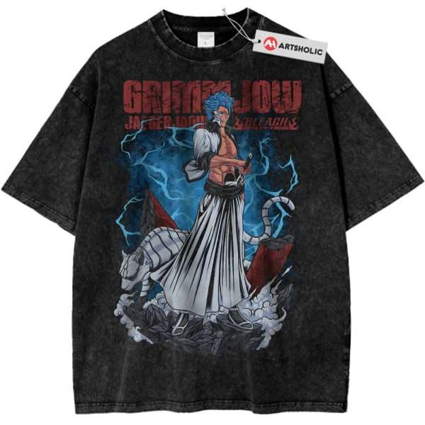 Grimmjow Jaegerjaquez Shirt, Bleach Shirt, Anime Shirt, Vintage T-Shirt
