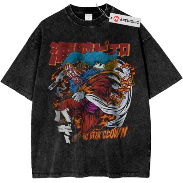 Buggy Shirt, One Piece Shirt, Anime Shirt, Vintage T-Shirt