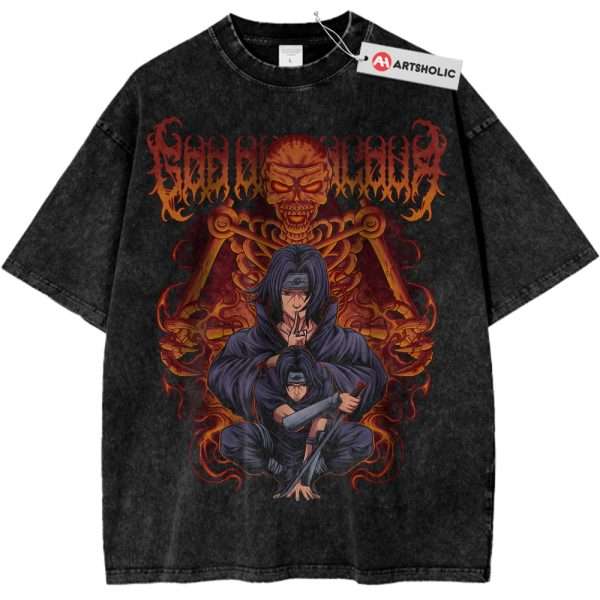 Itachi Uchiha Shirt, Naruto Shirt, Anime Shirt, Vintage T-Shirt