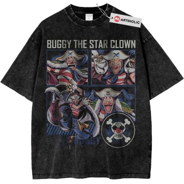 Buggy Shirt, One Piece Shirt, Anime Shirt, Vintage Tee