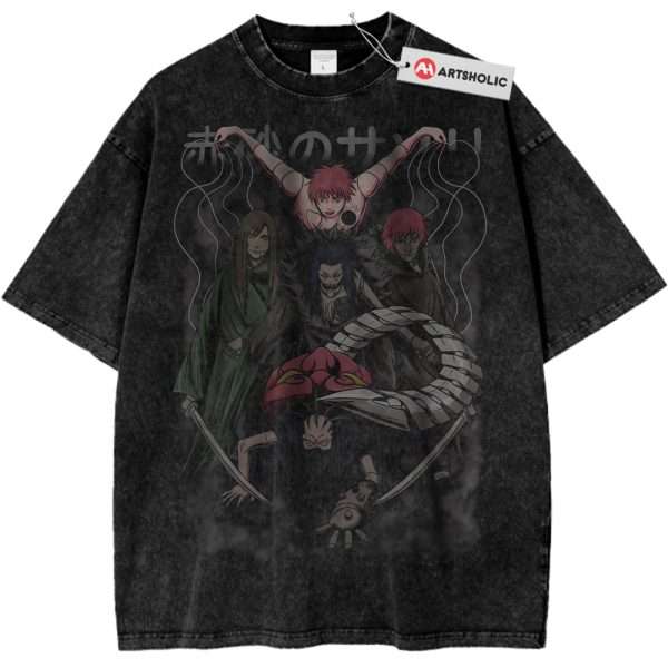Sasori Shirt, Naruto Shirt, Anime Shirt, Vintage T-Shirt