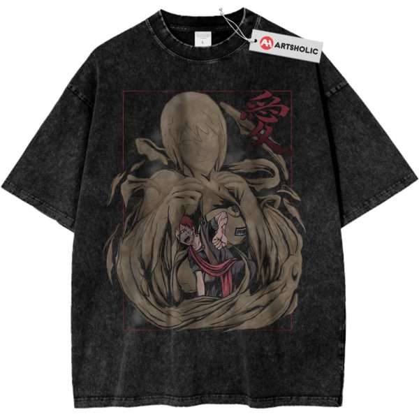 Gaara Shirt, Naruto Shirt, Anime Shirt, Vintage T-Shirt