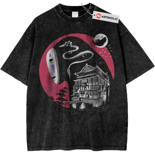 Spirited Away Shirt, Studio Ghibli Shirt, Anime Shirt, Vintage T-Shirt