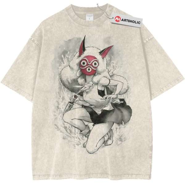 San Shirt, Princess Mononoke Shirt, Studio Ghibli Shirt, Anime Shirt, Vintage Tee