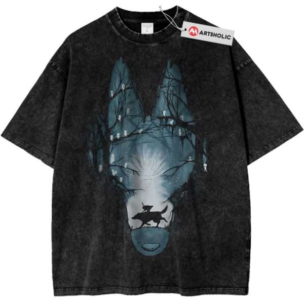 Princess Mononoke Shirt, Studio Ghibli Shirt, Anime Shirt, Vintage T-Shirt
