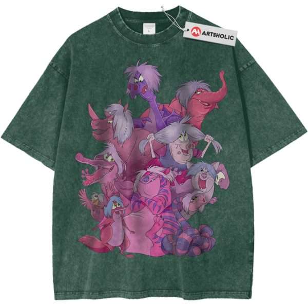 Madam Mim Shirt, The Sword in the Stone Shirt, Animated Shirt, Vintage T-Shirt - Dark Green, XL