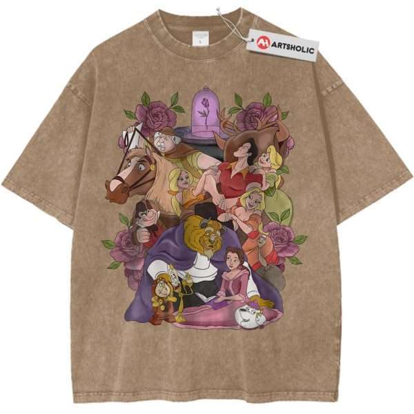 Beauty and the Beast Shirt, Animated Shirt, Vintage T-Shirt