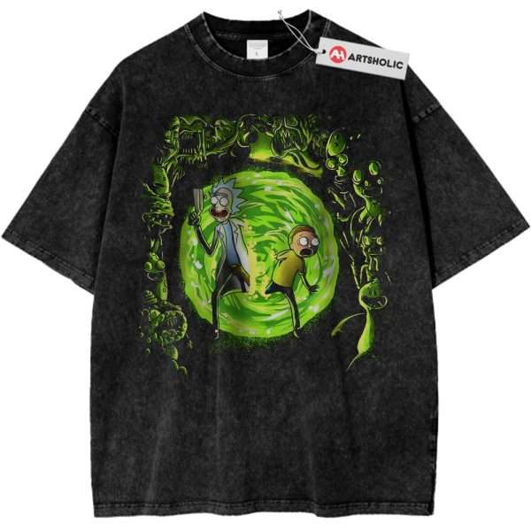 Rick and Morty Shirt, Animated Shirt, Vintage T-Shirt