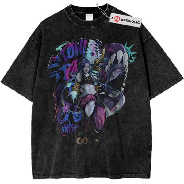 Jinx Shirt, League of Legends Shirt, LoL Shirt, Game Shirt, Vintage T-Shirt