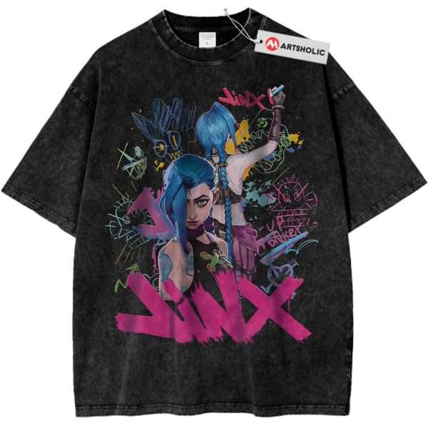 Jinx Shirt, League of Legends Shirt, LoL Shirt, Game Shirt, Vintage T-Shirt