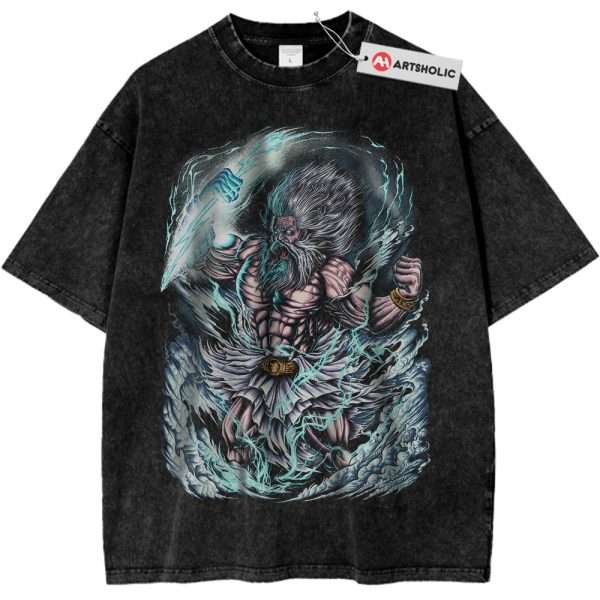 Zeus Greek Mythology Shirt - Ancient God of Thunder Shirt, Vintage T-Shirt