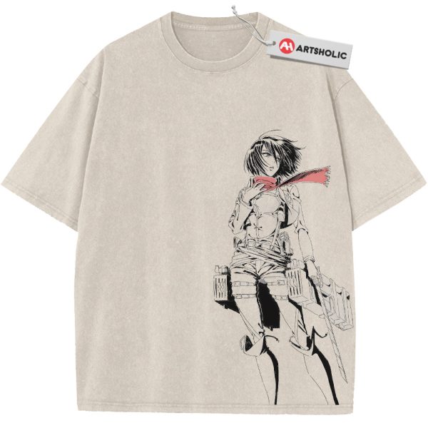 Mikasa Ackerman Shirt, Attack On Titan Shirt, AOT Shirt, Anime Shirt, Vintage Tee