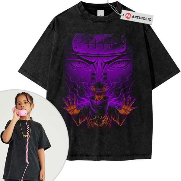 Nagato Uzumaki Tee For Kids, Naruto Tee For Kids, Anime Tee For Kids, Vintage Tee For Kids