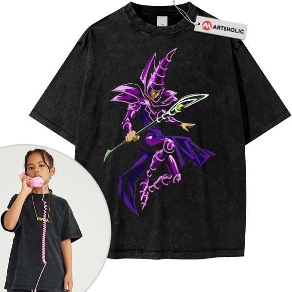 Dark Magician Shirt For Kids, Anime Shirt For Kids, Vintage Tee For Kids