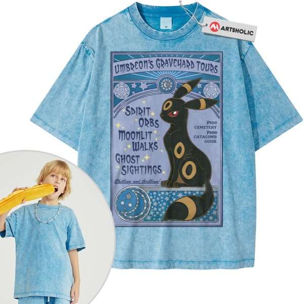 Umbreon Shirt For Kids, Pokemon Shirt For Kids, PKM Shirt For Kids, Anime Shirt For Kids, Vintage Tee For Kids