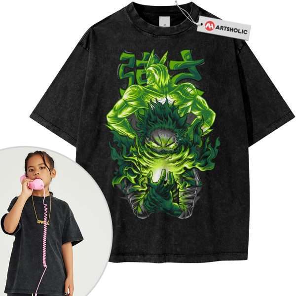 All Might Shirt For Kids, Deku Shirt For Kids, Izuku Midoriya Shirt For Kids, My Hero Academia Shirt For Kids, MHA Shirt For Kids, Anime Shirt For Kids, Vintage Tee For Kids