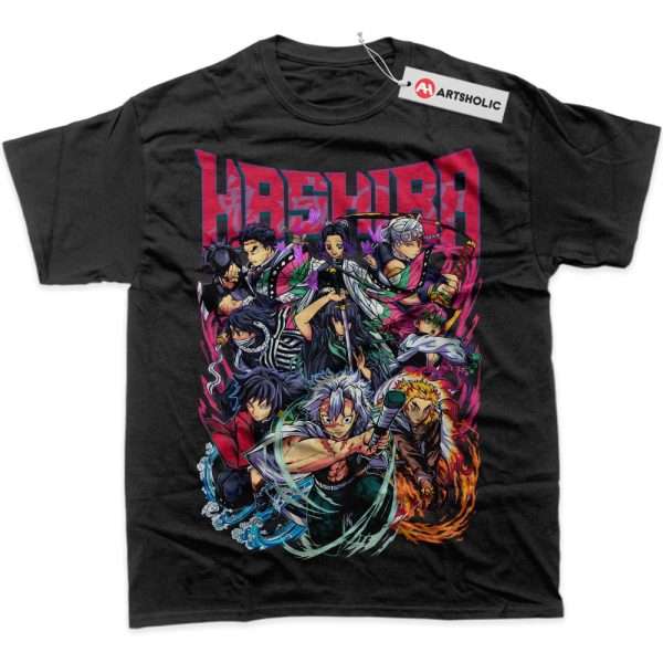 Hashira Shirt, Demon Slayer Shirt, Anime Shirt, Graphic T-Shirt