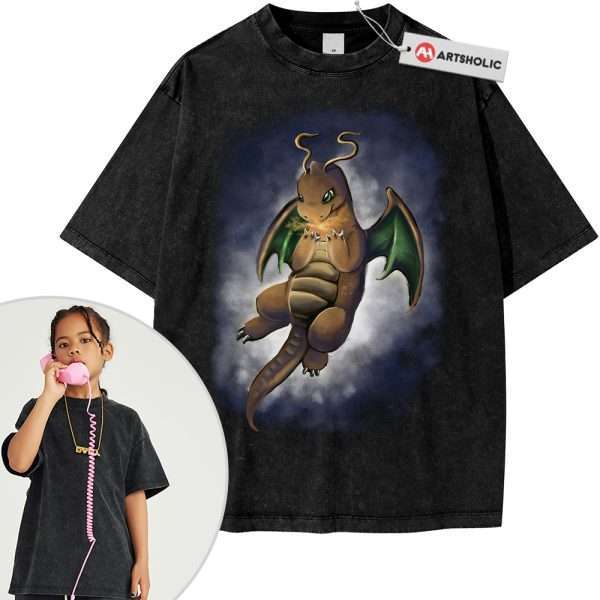 Dragonite Shirt For Kids, Pokemon Shirt For Kids, PKM Shirt For Kids, Anime Shirt For Kids, Vintage T-Shirt For Kids
