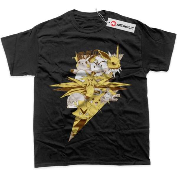 Electric Class Pokemon Shirt, PKM Shirt, Anime Shirt, Graphic T-Shirt