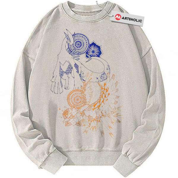 Lugia vs Ho-oh Sweatshirt, Pokemon Sweatshirt, PKM Sweatshirt, Anime Sweatshirt, Vintage Sweatshirt