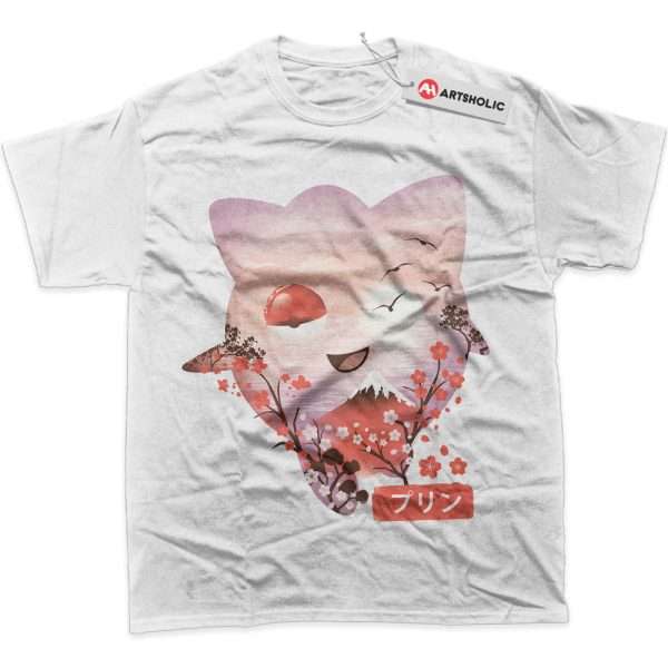Jigglypuff Shirt, Pokemon Shirt, PKM Shirt, Anime Shirt, Graphic Tee