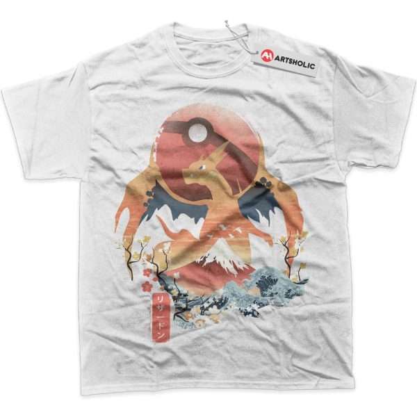 Charizard Shirt, Pokemon Shirt, PKM Shirt, Anime Shirt, Graphic Tee
