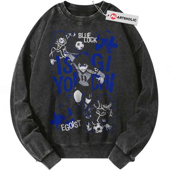 Yoichi Isagi Sweatshirt, Blue Lock Sweatshirt, Anime Sweatshirt, Vintage Sweatshirt